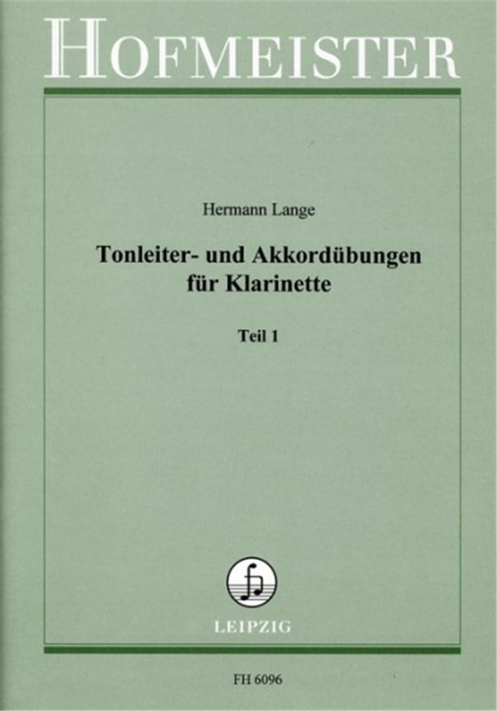 Tonleiter- und Akkordübungen für Klarinette